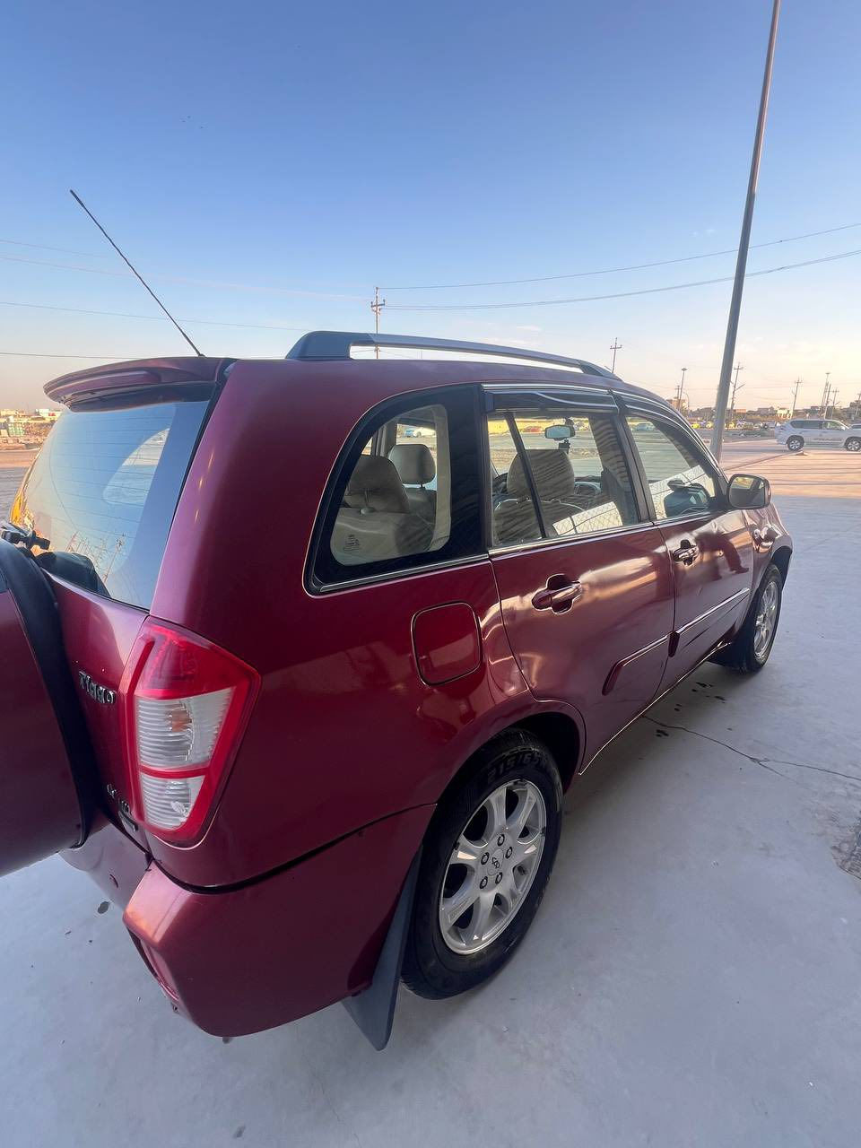 السلام عليكم
السلام عليكم
تيكو موديل 2013
السياره نظيفة ممتعوبه
كير محرك كفاله
ماشية 80 الف
تحويل مباشر
رقم بصره مشروع وطني بأسمي 
السياره كفاله من الضربه فقط اماكن صبغ بيها بسبب الخياس
 السعر 45 وبيها مجال للشراي
العنوان الكوت مركز المدينة
رقم  الهاتف ***********
***********
