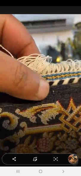 فرش زولية حرير طبيعي سدة ولحمة يدوي ايراني ماركة ( قم ) رحلات الصيد و الوان زاهية طوخ مرغوبة والابعاد 100 × 150سم ،،، 

       ***********    واتساب & فايبر
