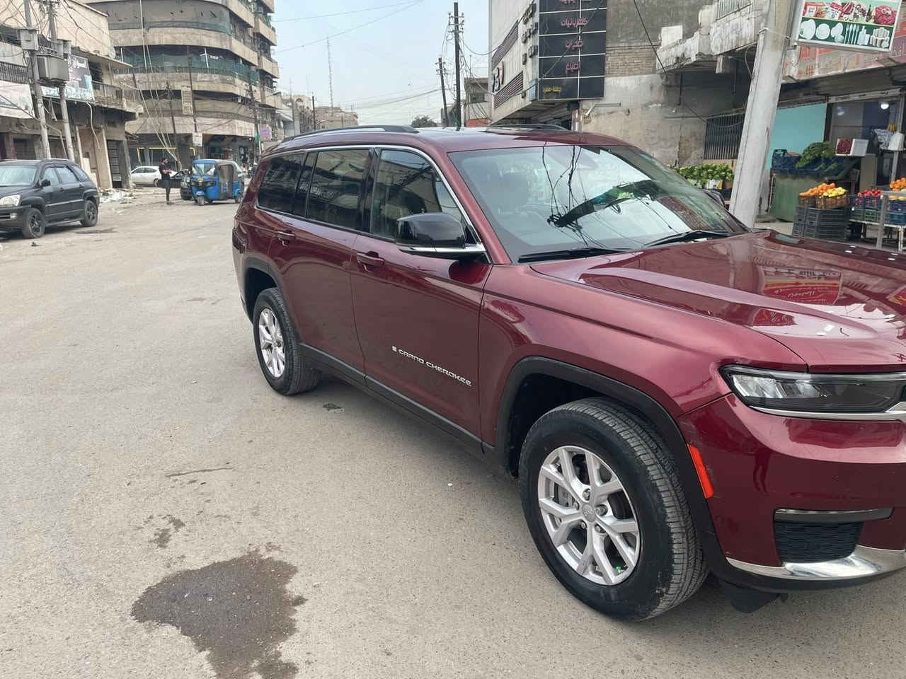 جيب لاريدو 5 راكب موديل 2023 للبيع
محرك V6 3600
رقم بغداد
مواصفات السيارة:
• كير ماوس
• تشغيل عن بعد
• ردارات جانبية
• ٤ كامرات 
• رادار خلفي
• حساسات خلفية
• توقف ذاتي
• كاميرا دوارة
• نقاط عمياء
• تحديد مسار
• قيادة ذاتية
• كروز سرعة
• سايد بريك بصمة (كهرباء)
• ويل 20
• شاحن لاسلكي
• أبل كار بلاي
• كشنات جلد
• كشن كهرباء
• هيترات بالكشن
• هيتر بالستيرن
• صندوق كهرباء
• لايت زينون بلادي

( قطعتين صبغ جاملغ و بنيد سونار موضح بالصور )

مكان السيارة بغداد 
السعر : 250$ 
للاستفسار : ***********
