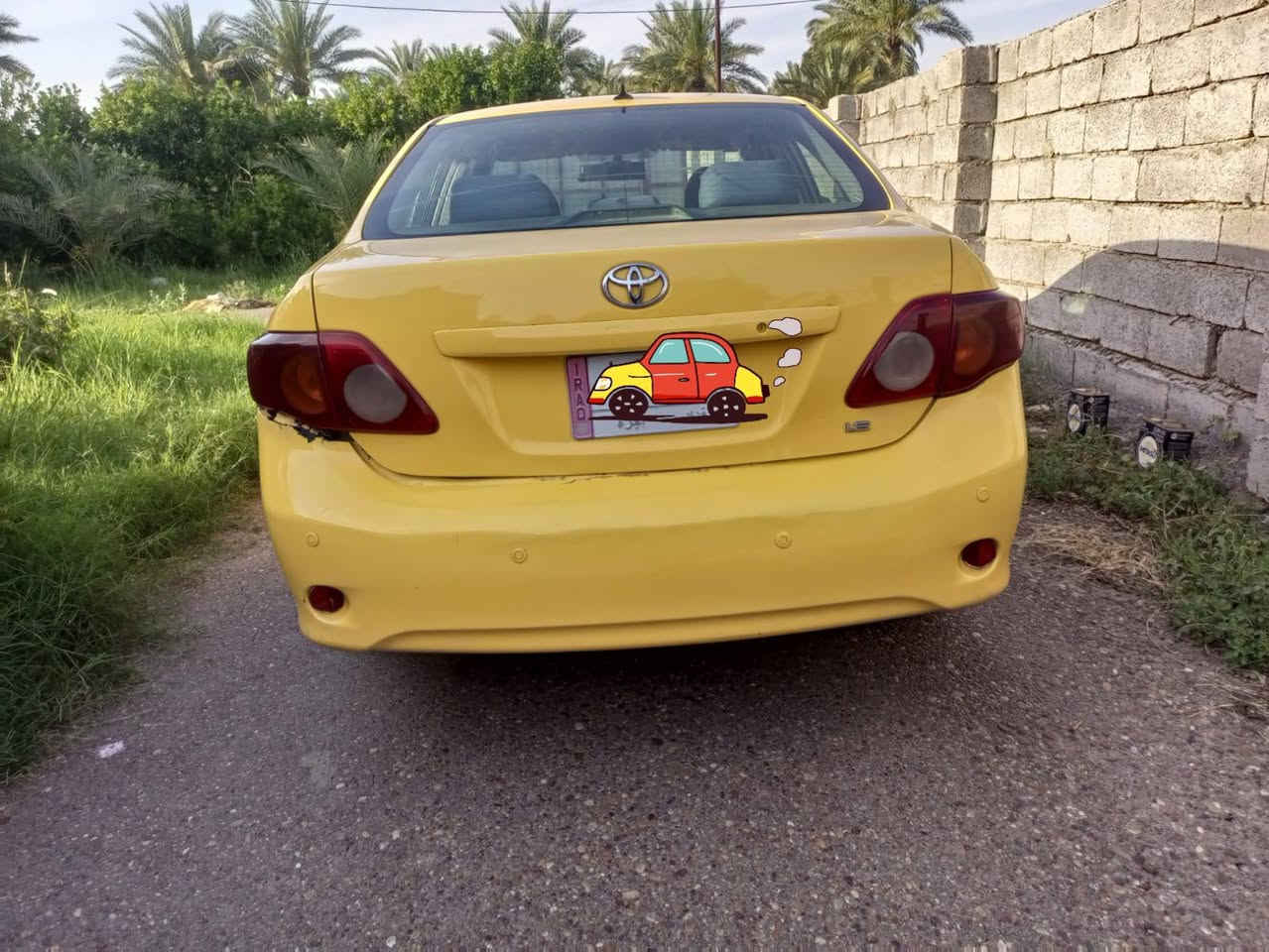 السلام عليكم
كورلا موديل 2009 خليجي 
محرك 1.8
كير ومحرك خير من الله 
بدون ضرر 
تبريد خير من الله 
السياره خير من الله  مابيه اي تبديل 
السعر 100 ورقه 
بغداد التاجي مقابيل منشأه نصر 
الرقم /***********
الرقم /***********
