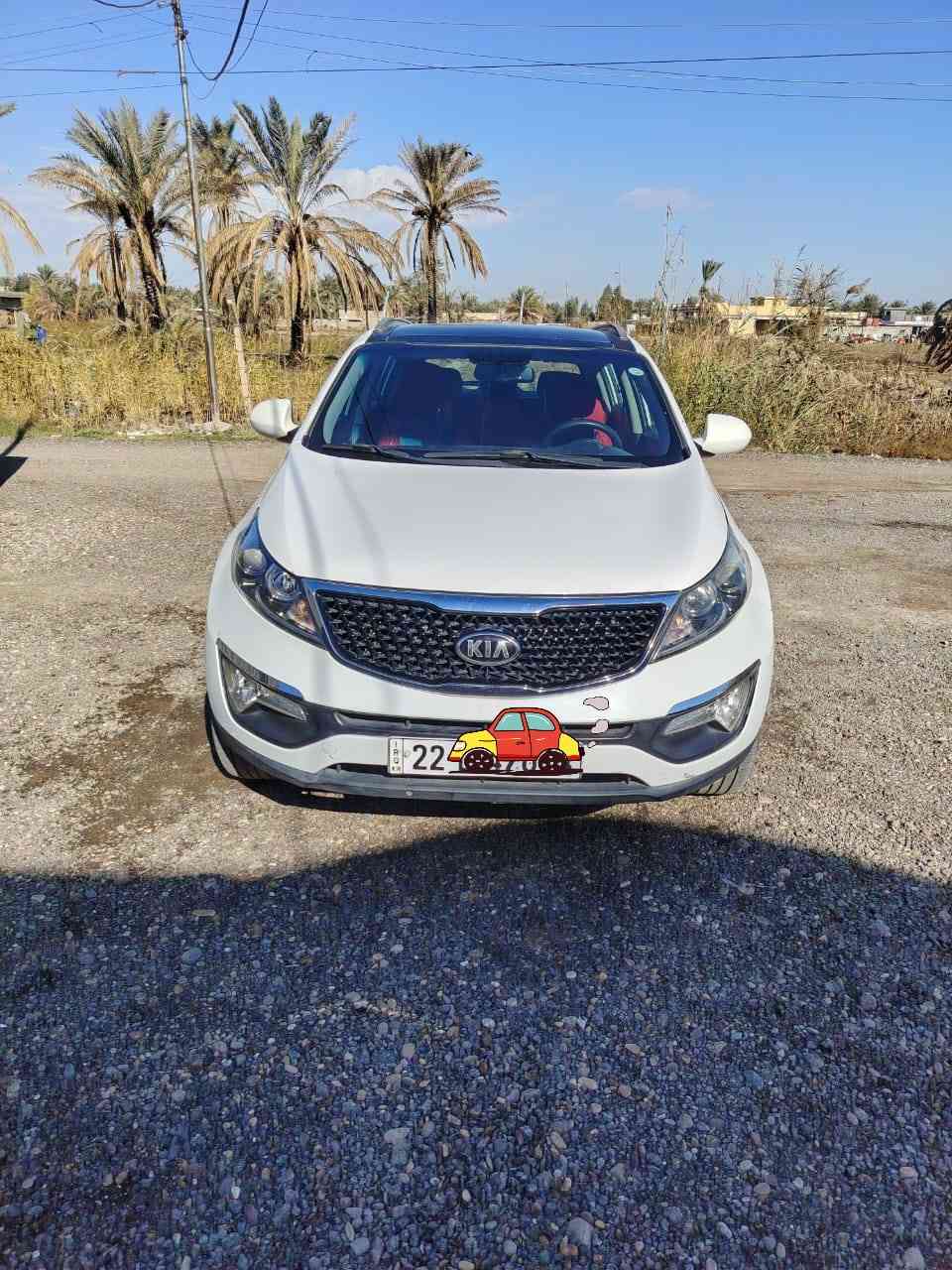 السلام عليكم
كيا سبورتج خليج 2012 ماشيه 195 الف
بانورما قطعتين صبغ سياره رقم اربيل باسمي السعر 135بيها مجال  مكان السياره بغداد ابو غريب 
رقم الهاتف ***********
***********
