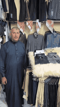قميص رجالي هاف • مقاسات M-4XL • عرض قطعتين