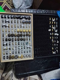 شلعة محابس وحلق • ١٣٦قطعة • علب