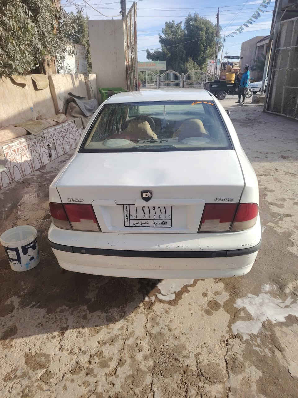 سلام عليكم ورحمة سمند 11 مكفوله من الضربه وبيه مكانات صبغ اعتبره حزام السعر 36
*********** مكان السياره ديوانيه غماس
