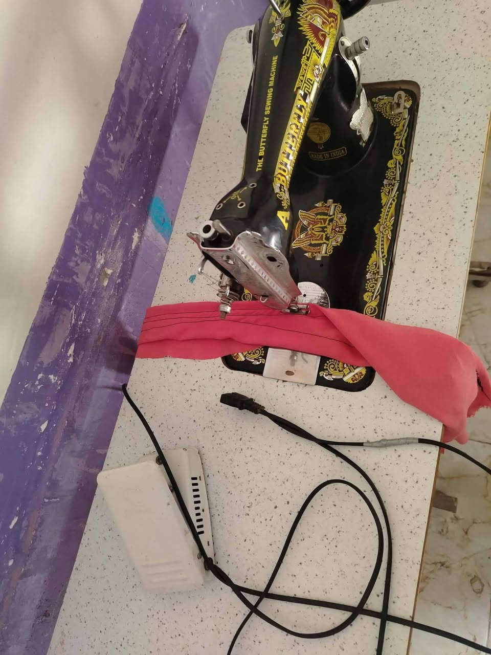 مكينه نوع فراشه شغاله عل فحص السعر 50 وبيها مجال بسيط


**إذا كنت صاحب هذا الإعلان وتريد حذفه لأي سبب، رجاءا أرسل رسالة إلى الدعم الفني**