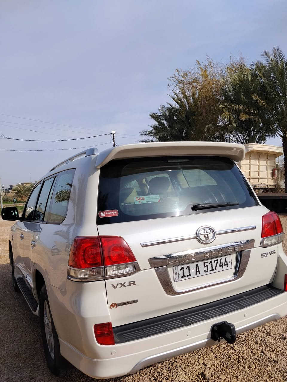 سلام عليكم 
لاند كروزر موديل 2010
VXR4700
مكفوله من لصبق بيها مكانات بارد
سعر 300بيها مجال 
مكانها فلوجة ***********
