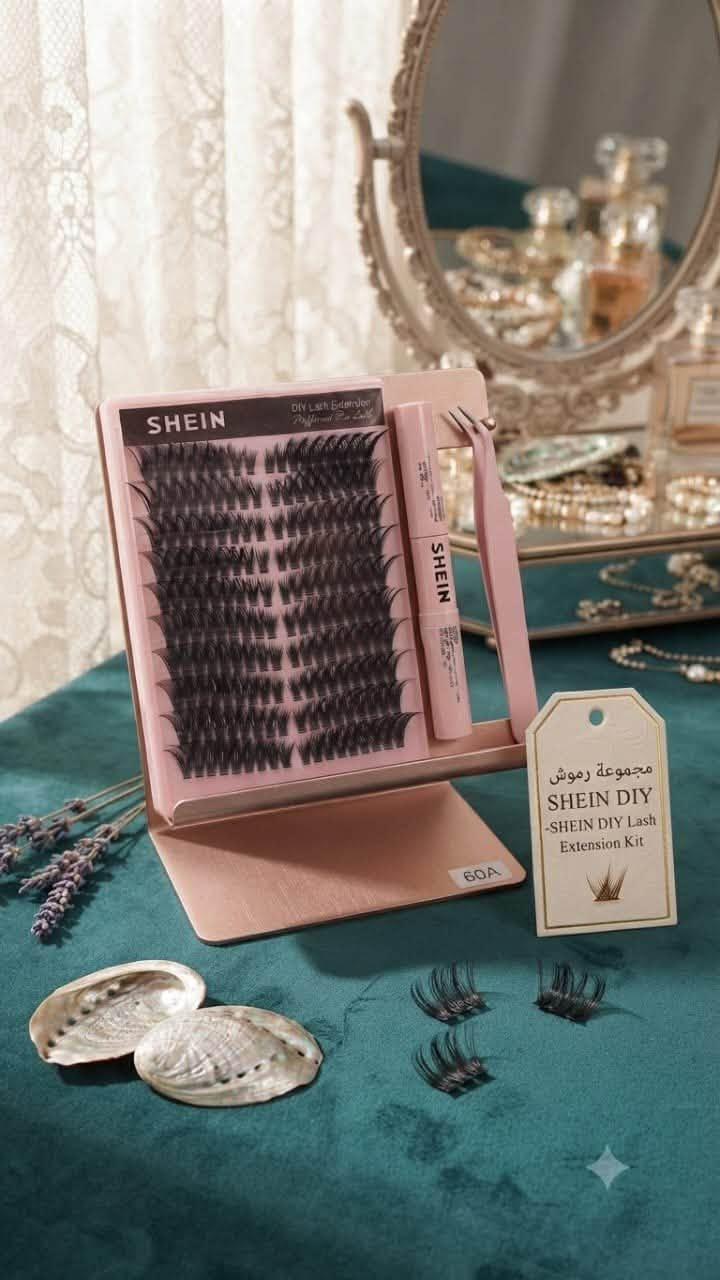 سر جمال عينيك أصبح بين يديك. جربي مجموعة SHEIN DIY لرموشٍ ساحرة تزيدكِ ثقةً في كل لحظة."
السعر/ 10نسبه الف 
فرع 2


**إذا كنت صاحب هذا الإعلان وتريد حذفه لأي سبب، رجاءا أرسل رسالة إلى الدعم الفني**
