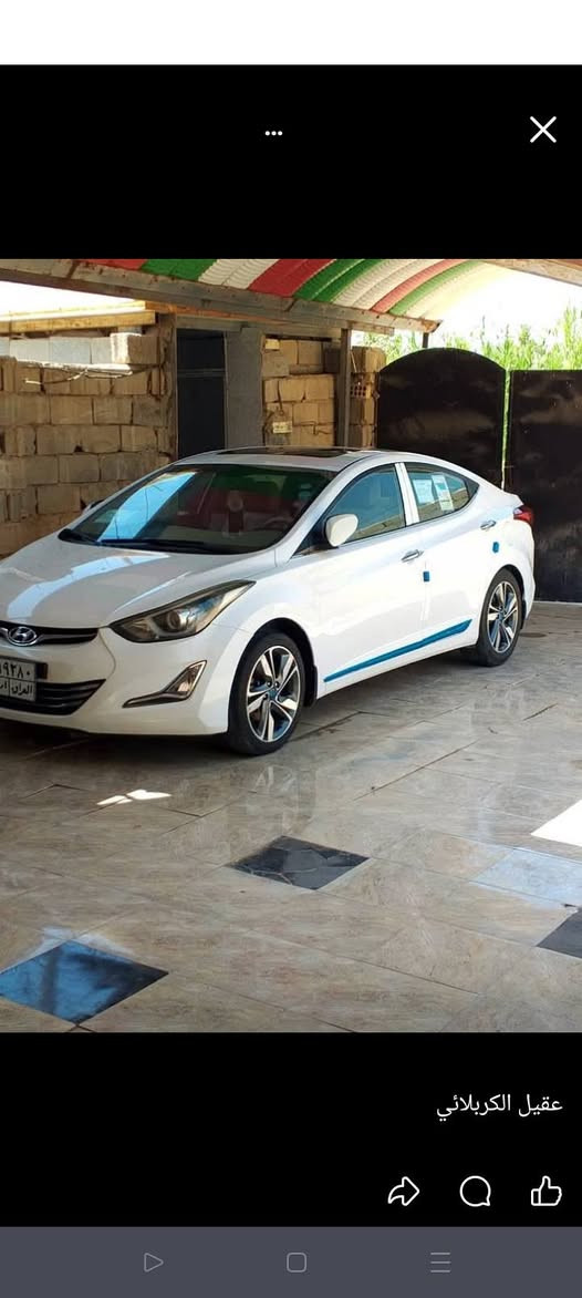 السلام عليكم النترا 14 في المواصفات من الاخير سياره كفاله رقم اربيل باسم الشركه مكاني كربلاء سعر 128 بها مجال رقم الهاتف ***********
