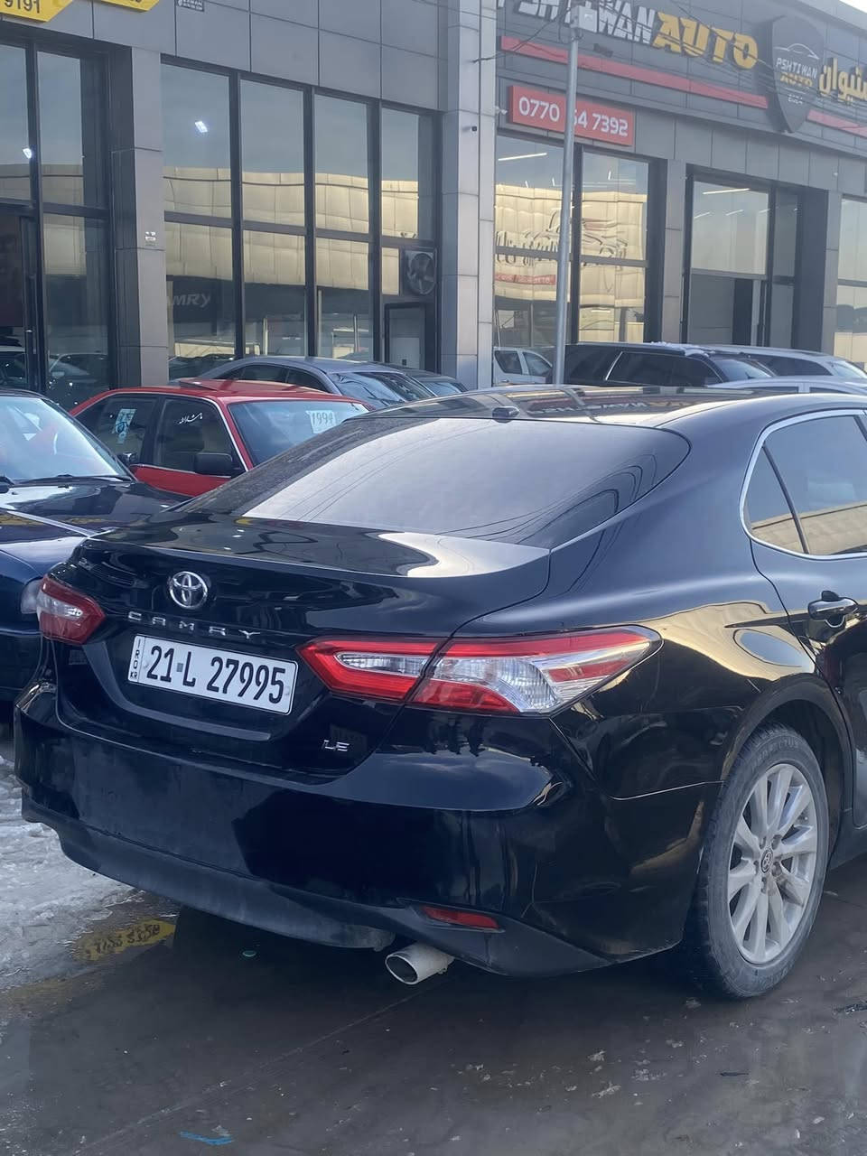 ‎بعد تحيه كامري للبيع موديل ٢٠١٩  السياره داخلها مابيه كلشي مابها اي ضربه ارباك مابيه شي السياره سعر كلش جوه سوك مجال بي يا محافضه تري سجل سجلها براحتك موا صفات  LE لسياره كل جسم بل شرط احنه بل خدمه سبخ نص بونيت چاملغ
مخريك گير كول شرط 
باسمي سنويه جديده

"*********** السليمانية, العراق
