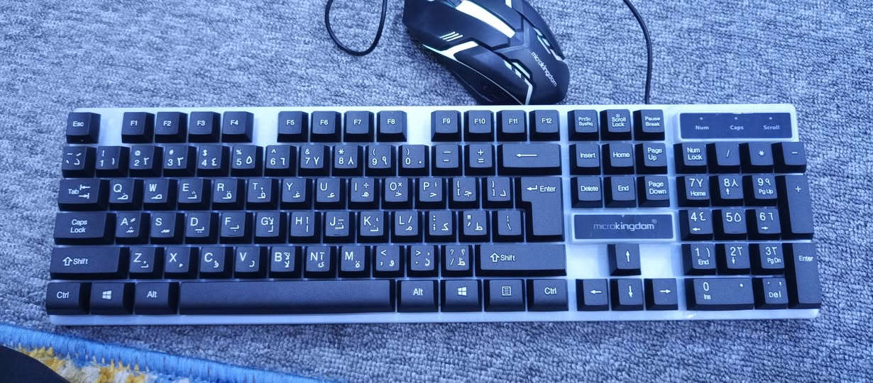 كومبو گيمنگ غير مستخدم
جديد مو مستعمل 4 في واحد
ماوس
كيبورد
ماوس باد
سماعة گيمنگ
شغالات كلهن شرط الفحص امام المندوب السعر 25 الف فقط
توصيل بغداد 5 محافظات 6
تواصل واتساب ***********
