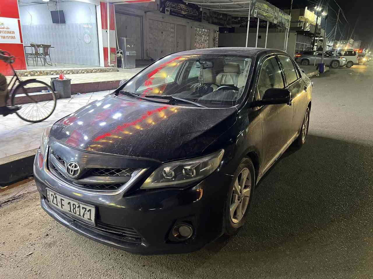 سلام عليكم 
كورلا للبيع 
موديل 2012
كير ومحرك شرط 
تواير وصدر جدد
السعر 110 وبيها مجال للطيبين 
الرقم ***********
