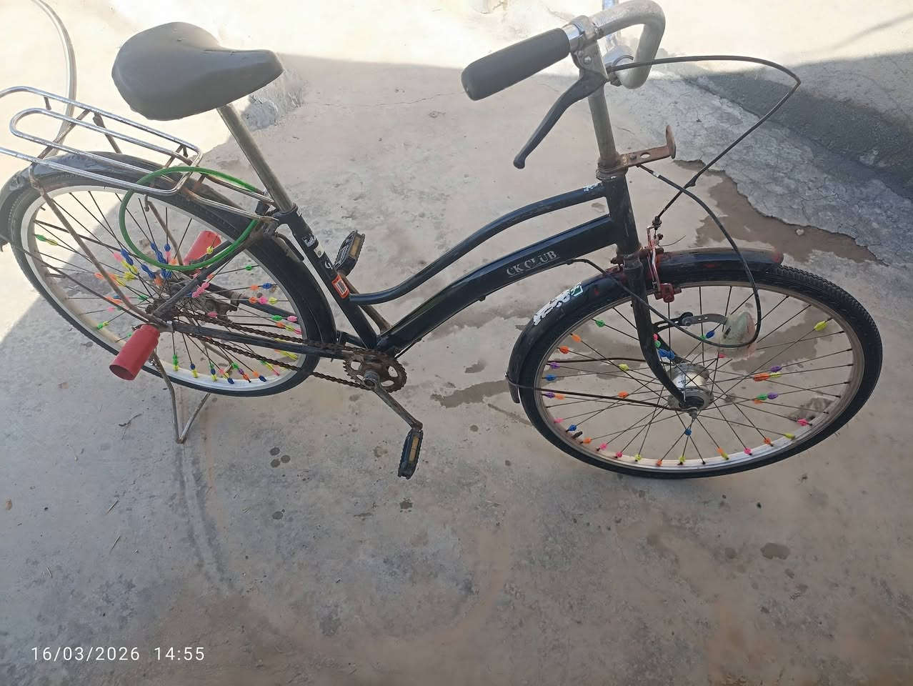 سلام عليكم بايسكل موزه حجم 26 سعره 90وبي مجال بسيط واتصال على هذه رقم (***********)
