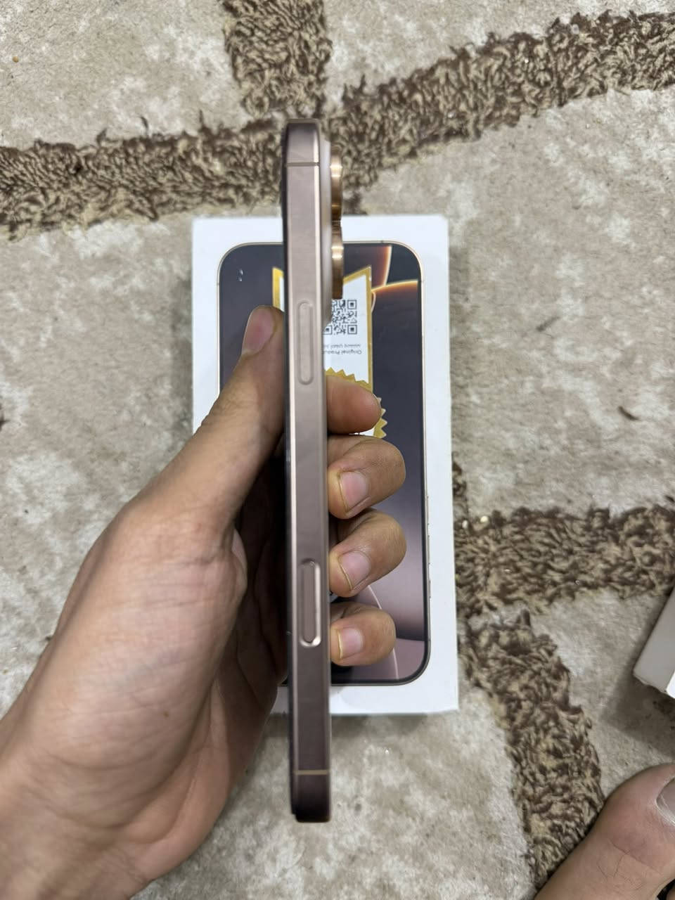 ايفون 📲 16 برو ماكس
ذاكره 256 نضافه 100

 شرق اوسط عربيAE/A

ضمان ماستر 

بطاريه 🔋100

 ***********

مكاني نجف حي المهندسين
