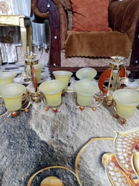 ثريات • ٢ قطع • زعفرانيه