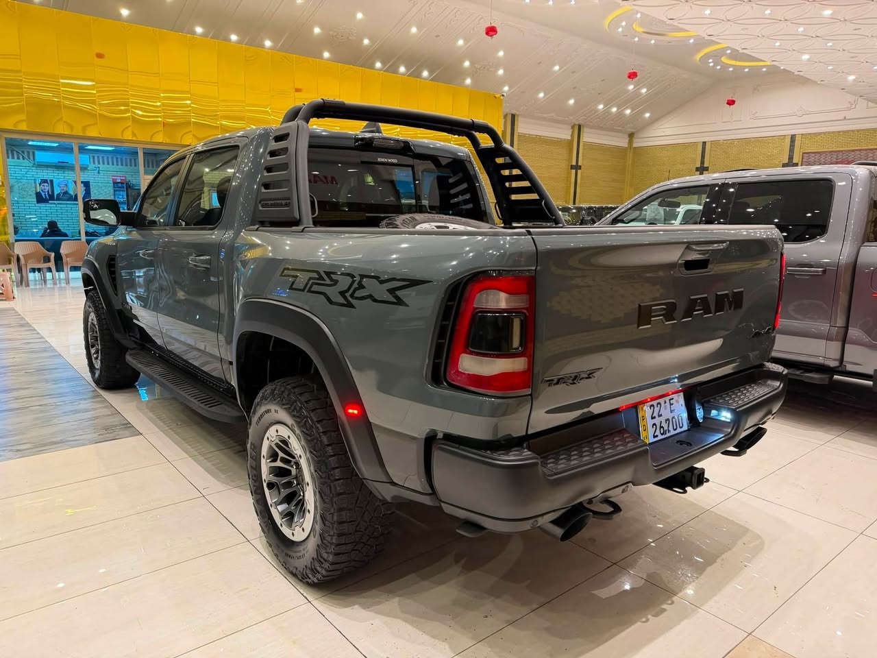 MARHABA CARS ERBIL
——————————
BRAND : RAM 1500
CLASS : TRX 702 HP SUPERCHARGED
ENGINE : V8 - 6.2L - 4x4
STATUE : CLEAN TITLE كلين تايتل
YEAR : 2021
PRICE : $$
COUNTER : 59,000 MILE
IMPORTING : وارد كندى
ADRESS : Erbil , أربيل شارع ١٠٠م صف دائرة گمرگ
FOR IFORMATION CALL US :
MARHABA CARS 
 📞 : ***********
