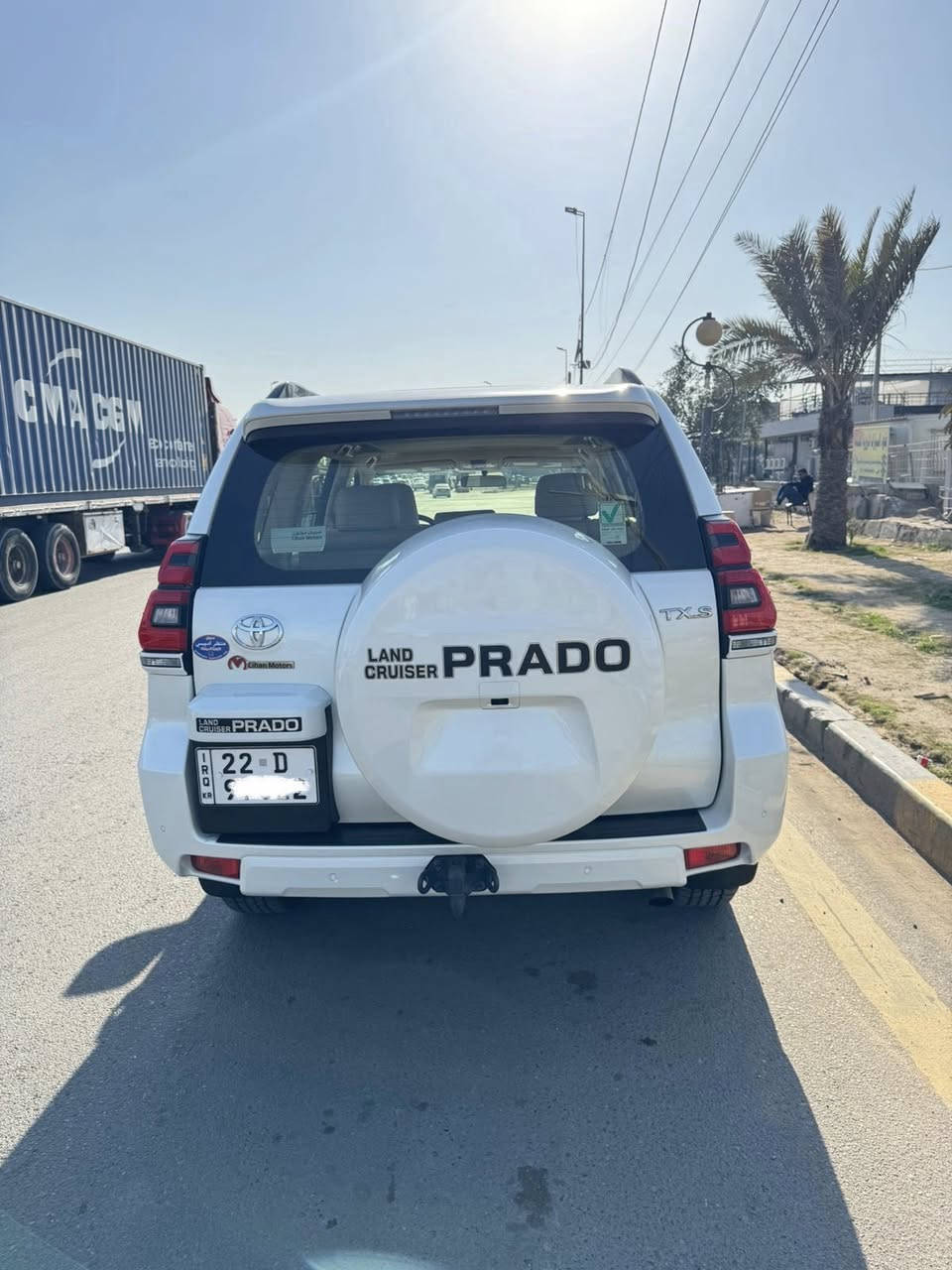 السلام عليكم تويوتا برادو  ساز مديل ٢٠٢٣ اربيل
ماشيه (٣٢٠٠٠)الف

مكفوله كفاله عامه من الضربه والصبغ والتبديل والبارد والشخط والرصعه السياره جديده بحاله الزيرو

المواصفات👇
بصمه ابواب
دخول ذكي
كراسي كهرباء
كراسي جلد
فتحت سقف
٦سلندر حجم ٤٠٠٠الف
ويل بلاك اسود
شاحن واير ليس
مري شفط
لايت زنون
بخاخ لايت
تبريد بيانو
تحكمات فول
حساسات خلفيه 
كامره
سبير تعليك
دبل تانكي
باقي المواصفات معروفه…

مكان السياره بغداد

السعر (٤٨٠٠٠$)

للاستفسار ***********
