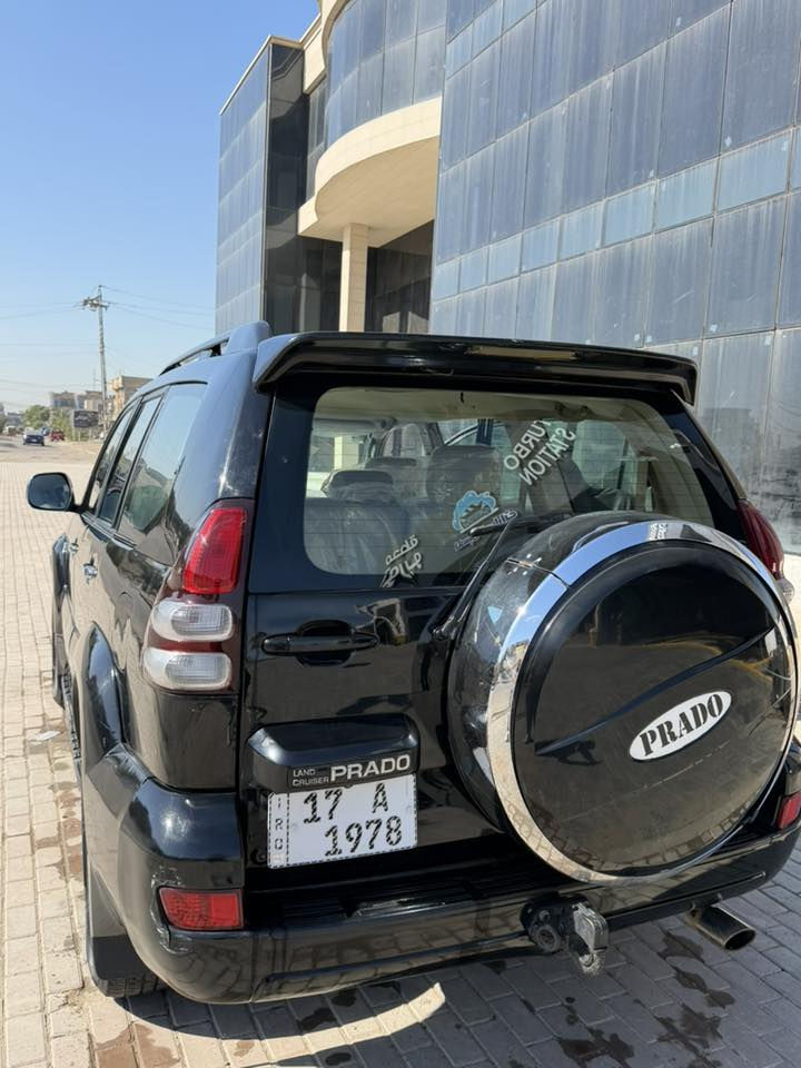 سلام عليكم
برادو مديل 2007 رقم مثنى مميز السياره مصبوغه احزام للجماليه كير مكينه حدادية مكفولات مكينه 6 سلندر 
عنواني بغداد البلديات 
للتواصل *********** 
السعر 140 وبيها مجال
