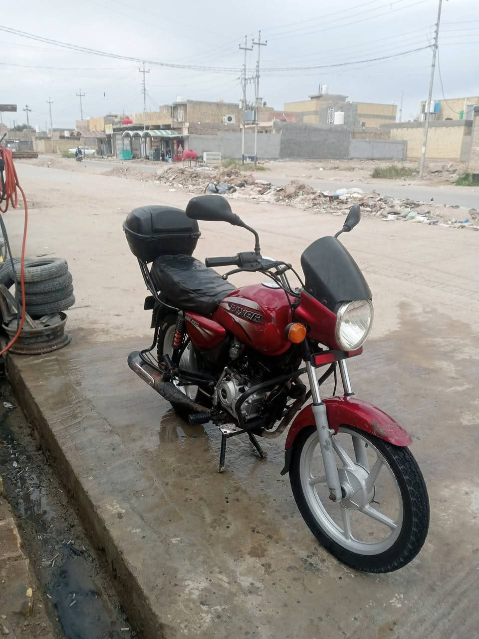 للبيع دراجه بوكسر كلاسك موديل 17اوراق اصولي جاهزة سعر 750بيه مجال رفاعي ***********
