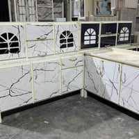 كاونتر ١٫٥م • سنك ١٫٢٠م • ٣ قطع أرضي وملحق