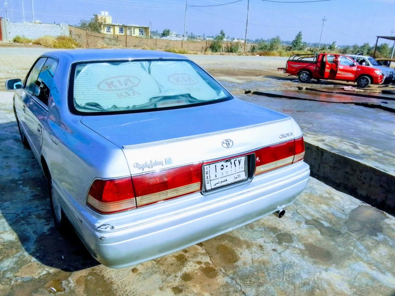 سلام عليكم سيارة رأس ثور فلات مديل97مكفولة كفالة عامة من كصة ونقل جثة مكان الشطرة السعر96وبيه مجال للاستفسار اتصل عل رقم***********
