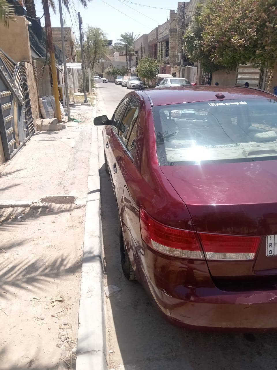 سوناتا وارد امريكي موديل ٢٠٠٧ تبريد شغال محرك ٢٤٠٠ تبديل جديد رقم بغداد والسيارة باسمي السعر ٩٦ ورقة وقابل للتفاوض للاستفسار الاتصال على الرقم ***********
