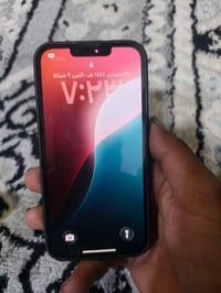 ايفون 13 عادي ذاكره 128 تك سيم بطاريه 84 مامبدله اصليه مال جهاز قطاره ...