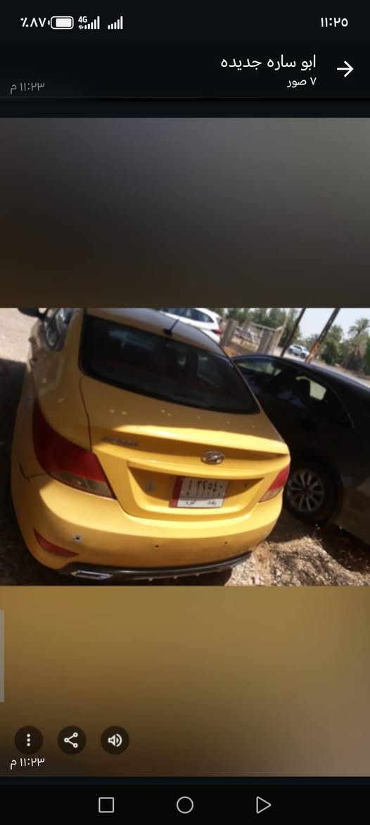 السلام عليكم اكسنت للبيع رقم بغداد موديل ١٣بسمي سعر ٧٠ مكان بغداد راشديه  تصال***********
