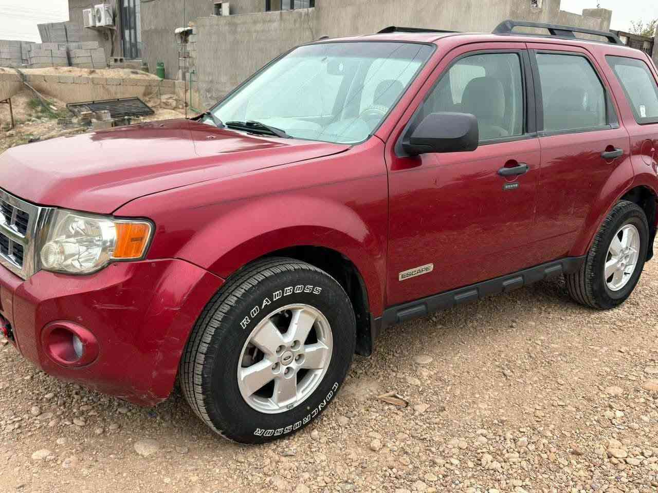 🚗 Ford Escape بۆ فرۆشتن
▪️ مۆدێل: (2008)
▪️ مەکینە: 4 سلێندەر
▪️ گێڕ: ئۆتۆماتیک
▪️ ڕەنگ: سوور هەناری
▪️ جۆری سەیارە: SUV
▪️ سووتەمەنی: بانزین

نرخی 75 گەڵا 
شوێن: کەلار 
📞📞:*********** خناقين, ديالى
