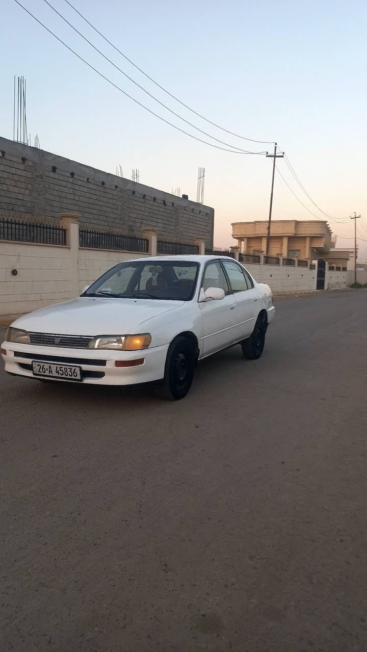سياره للبيع نوع كورلا موديل 92 رقم صلاح الدين مشروع وطني كير مكينته مكفولات شرط سياره بيها اقل الاحزام صبغ صدر جديد تخم تاير سياره خير من الله للاستفسار ***********
