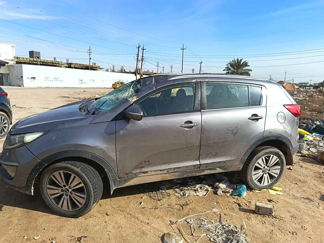 سبورتج 2015 محرك كاز أدوات للبيع بدون لوحات على حادثها ***********
