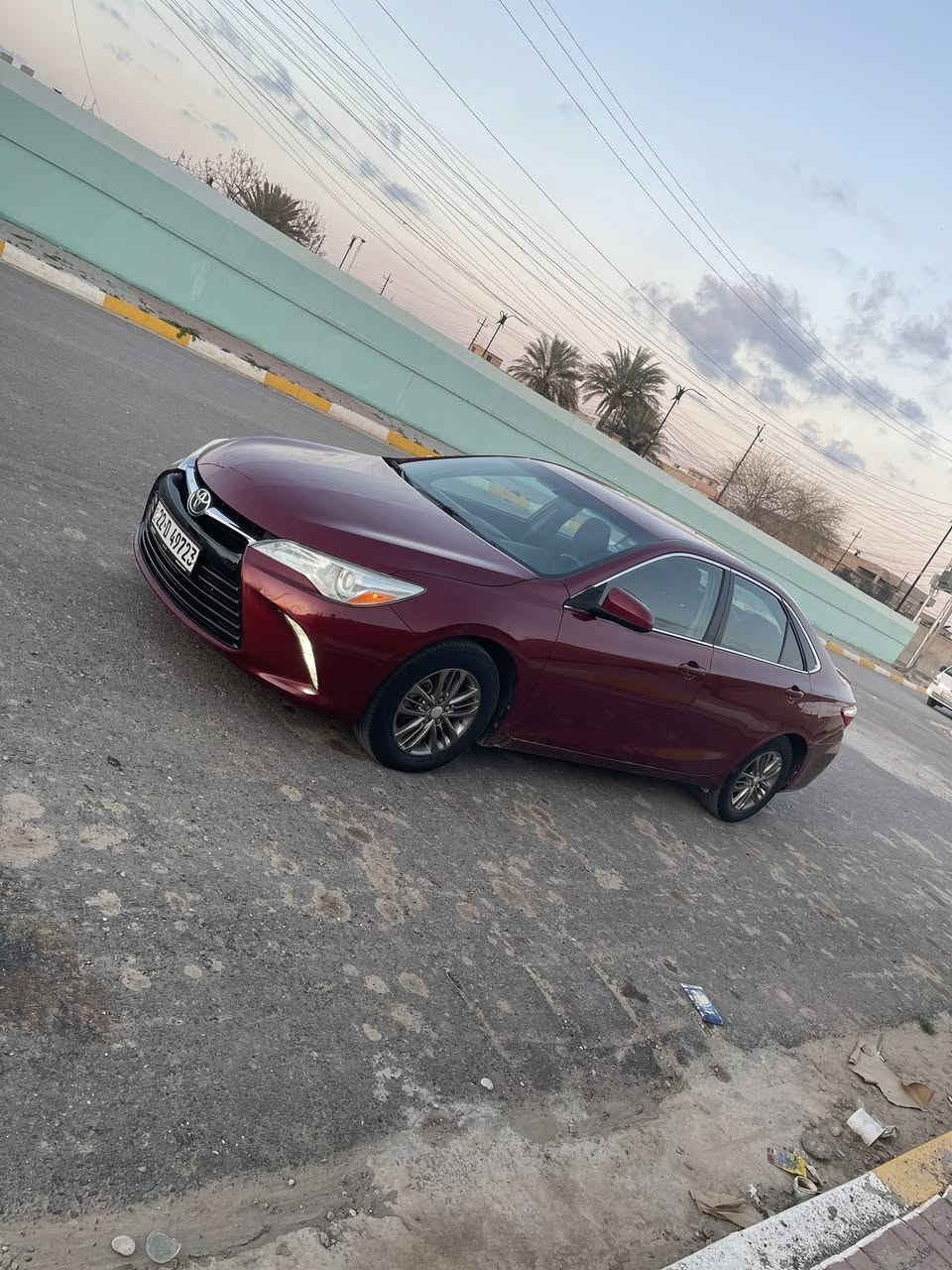 كامري موديل 2016 بيها قطعتين ونص صبغ شرط بدون دواخل مكفوله من الشخط والبارد السياره على وضع الشركه تبريد ثلج طخم تاير والصدر على شركه سياره بالنايلون بمعنى الكلام السعر 155 وبيه مجال مكان سياره الشركاط الشراي يتصل *********** لمو شراي لا يتصل
