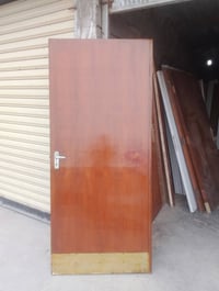 أبواب خشب مستعمل • 2.02م×88سم • أبوغريب خان ضاري