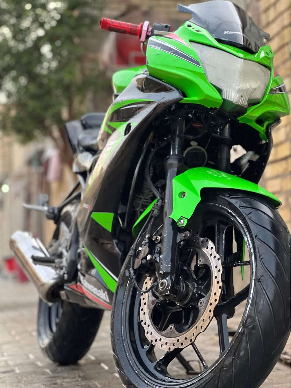 بطح كاوساكي نينجا 250
اضمن الك المكينة عالأخر
شلعة وسرعة عالية بشكل 
المكينة ربع ربع ربع
الكفرات نظافتها ‎‎‎%‎80
نگرة سلف تشتغل حتى بشتاء روسيا
ادامة عامة بريكات وتايرات
دشبول شغال 

نقصها اشاير
قبق بنزين
كيج سرعة يخربط مرات
كيج البنزين يرمش يعني ناقته فيشة بس.
سعرها 15$ وبيها مجال للشراي 
مكاني بغداد الشعلة
*********** ما متواجد عالفيس موجود واتساب واتصال بغداد, العراق
