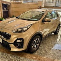 كيا سبورتج 2019 خليجي رقم بغداد بيها قطعتين صبغ اثر طخه صغيره السونر م...
