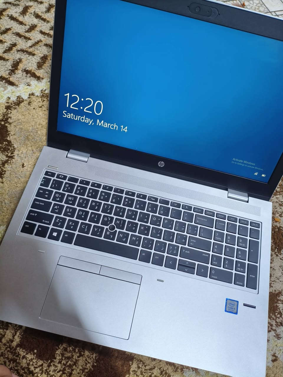 للبيع لابتوب hp جهاز جديد استخدام شخصي اقل للشهر ذاكر 512  جهاز جديد كلش ماعرف بعد بل مواصفات خذيته اب 450 رايدة اب 400  وية جنطه مالته او شاحنه او ماوس مكاني بصرة معقل ***********
