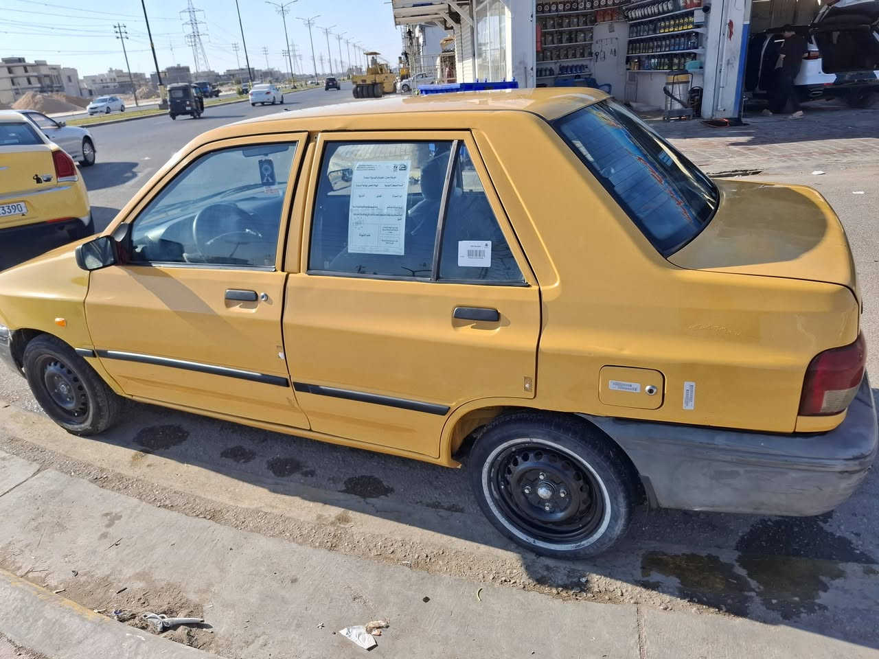 سلام عليكم سايباموديل 2017 رقم بغداد دولي مصفره هيئه وغرامات  تحويل مباشر سنويه ل2028  شواصي جديده بيه جاملغ مبدل حداديه جديده محرك بيه بدايه تبخير كير جديد مكان كربلاء  سعر ٤٣ وبيه مجال بسيط ***********
