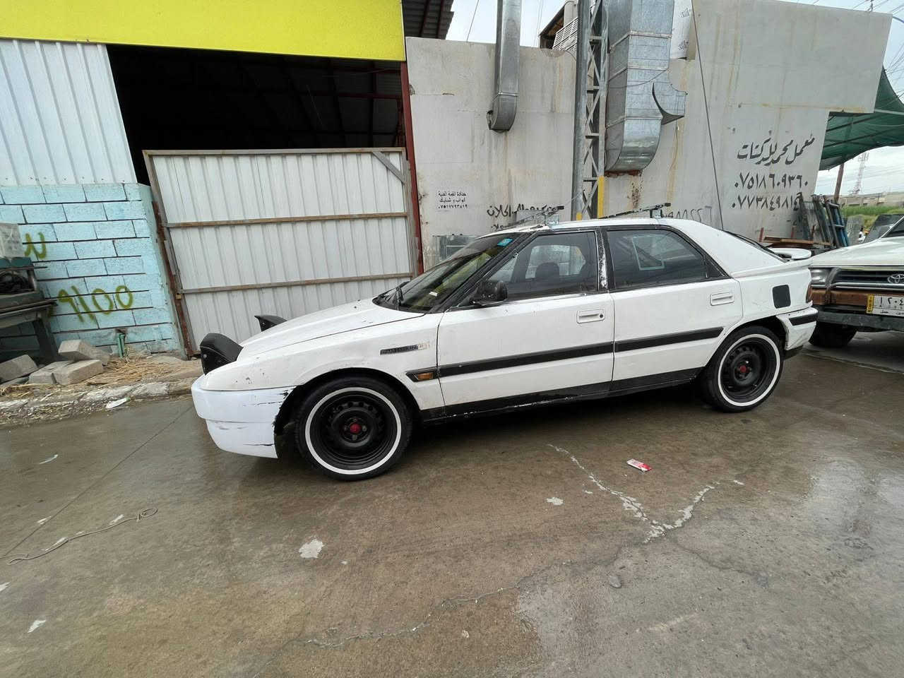 🚘 سيارة مازدا 323 للبيع 🚘

🔹 الموديل: 1991
🔹 رقم إنكليزي نينوى باسمي هزه جديده
      بدون حادث
🔹 فتحة سقف
🔹 مكينة دبل كم شفت
🔹 بداية صرف 
🔹 السعر   28 $
📞 للاستفسار أكثر:- موصل الجانب الايسر
*********** واتساب
*********** واتساب

