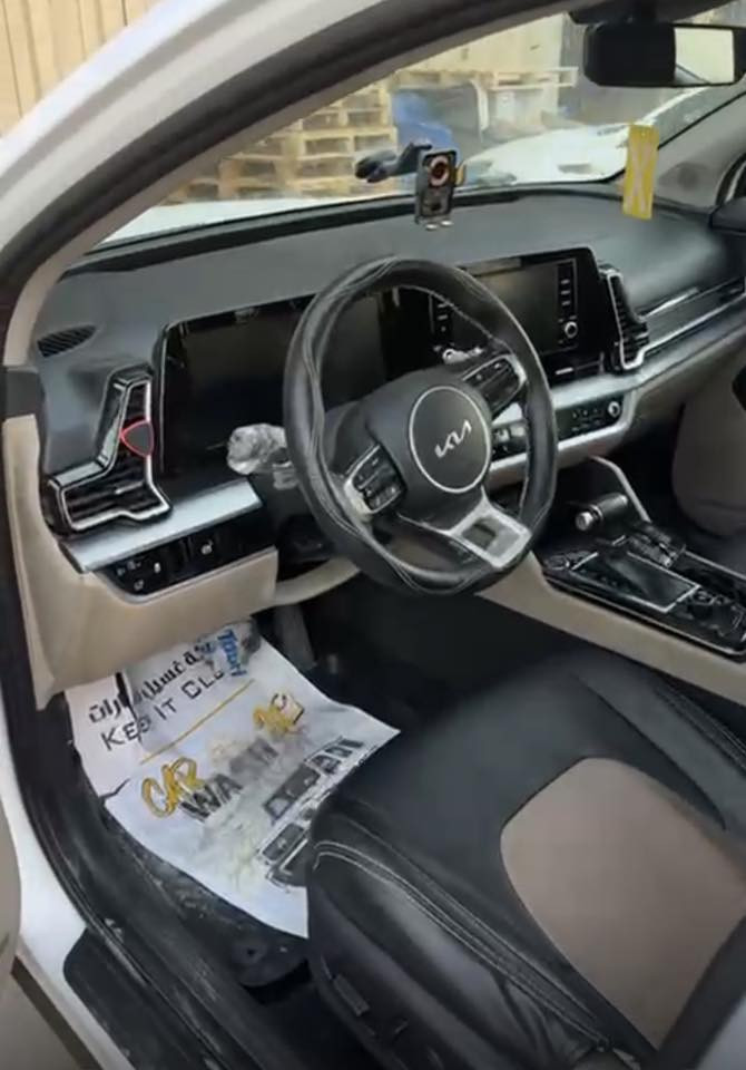 السلام عليكم اخواني 
كيا سبورتج خليجي 2023 كفاله  عده بيدي ار جاملق ايمن صبعين مواصفات فول الفول
اخت الزيرو جديده جدآ جدآ جدآ 
ماشيه 45كم حقيقي شرط الفحص

🛑مكانهه بغداد 
🛑رقم صاحب السياره ***********

🛑المواصفات :-

1- سقف بانوراما
2-بصمه ابواب وصندوك وتشغيل
3- سقف بنوراما
4-صندوك كهرباء ذكي يفتح عند الاقتراب من الصندوك تلقائياً
5-شاحن واير لس
6 - هاند بريك دكمه
5- شاشة نفكيشن بلاديه
6-كشن جلد بيجي بلادي وتدفئه بالكشنات الاماميه  
7-مري جانبيه قلاب مع البك+ إشارة بالمري
8-اوتو هيلد
9- 4رادارات
11- تدفئة بالستيرن + استيرن اخياط
12-سماعات انفنتي + دمام امامي وخلفي
13 صدر امامي خلفي شركة جديد    
14- توزيع فولتيه 
15- نظام جي بي اس مال خرائط
16-هارد خزن 
17-مكينه 4سلندر 2000دوش
  كير 6نمر
18- حساسات خلفيه بلاد+حساسات امامية بلادي
19-- تبريد قطعتين اوتو منفصل التحكم تبريد مناخي
20-شاشه جبيره 
21-لد لكزز مشفر نهاري بلادي زنون 
22-رادار جانبي النقطه العمياء
23-مانع انزلاق
24-نظام انحدار
25- كتابة دوسات سبورتج بلادي
26-بردات خلفيه بلاديه 
27-حساس اطارات ((رقمي ))مع التنبيه بالنخفاض ورتفاع الهواء
28-شاشه قراءة العطلات بدشبول نظام حديث
29-حاجب لد نهاري
30-بك لايت لد ليزري 
31-بجم زينون عالي وناصي زنون مع كشافات عدد 2
32-نظام درايف مود قيادة 3 اوضاع
33-تحكم ستيرن فول 4جهات
34-دشبول لونين مطعم صاج
35-جام اوتو جهتين
36-كشنات كهرباء جهتين
37-داخل جلد 
38-ويل كب 19دعايه الشركه الشكل نجمة
39-قياده 
40-نظام Wifi انترنيت
41-نظام التكلم مع السياره
42-بلوتوث مع اوكس ومدخل 
43-نظام ترحيب عند التشغيل ولطفاء
44-يدات نيكل مع الاناره
45-نظام تكييف بالكشنات
46-ترايش بالقماره اصليه
47-نظامCLIMATE لتنقية الهواء
48-مرايه عاكسه لضوء مع بوصله
49- برده خلفية مال شركة
