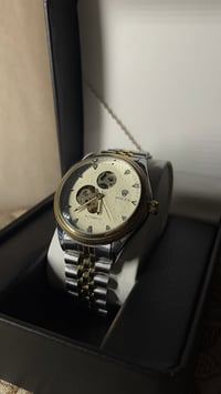 (ساعة رولكس Open Heart) ⚜️ (سوبر ماستر أوتوماتيك) 🔔  • الحركة الأوتوما...