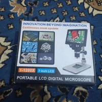 مايكروسكوب بعدة جديد ما مستخدم تقريب 1200X السعر 100 وبي مجال مكاني بغ...