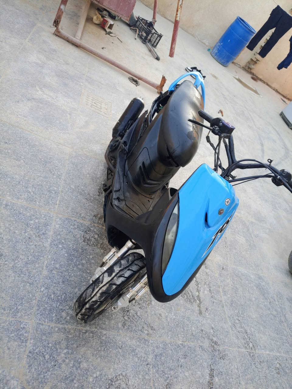 السلام عليكم ماكس عدله
بوشه55 
كلجات رياضي 
ويل رياضي كزوز رياضي 
كفر كامله دراجه نهضه ومعدل شرط 
لون🩵🩵 مكينه شرط لا دخان ولا صوت 
السعر 450وبيه مجال أو مراوس بيراني 
ناصريه سوك الشيوخ ،***********
