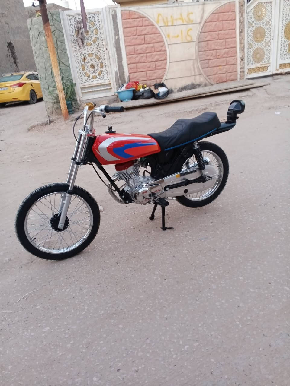 السلام عليكم دراجه صاله تلاث ايام من عمرته مكينه تيربو شرط الفصله إذا كطمت ترجع كفاله شاصي26اوراق سكنر مكاني حله السعر 850وبيه مجال***********
