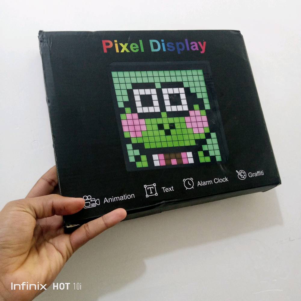 شاشه عرض بكسل ارت Pixel Display

مواصفات المنتج   

 عدد بكسلات 32* 32 بكسل 
 اضاءة البكسل الواحد بتقنية RGBIC 
 حجم 20"20 CM
 تشغيل عن طريق كيبل USB 
 التحكم عن طريق التطبيق او الازرار الجانبية 
 التطبيق يحتوي مجموعة كبيرة من الصور لمتحركة
 امكانية تصميم اي شكل 
 امكانية اضافة اي صورة من الاستوديو
 امكانية الكتابه على الشاشة 
 التحكم بشدة الاضاءة 
 مودات للتفاعل مع الموسيقى
 ساعه رقمية 
 منبه 
 ساعه ايقاف

 السعر  30 معا التوصيل 
رقم الواتساب ***********