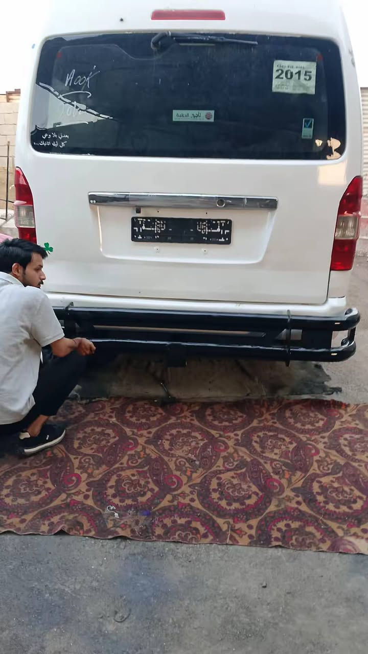 من رخصت الادمن
هايكر 2015 للبيع كير مكينه اكسل تبريد تخم تاير خير من الله دوشمه ارضيه وكشنات وتنته كلها جديد جاهزه ماتصرف عليها دينار سنويه بسمي  ل2028  
السعر 110 وبيها مجال  البصره ابي الخصيب
***********
