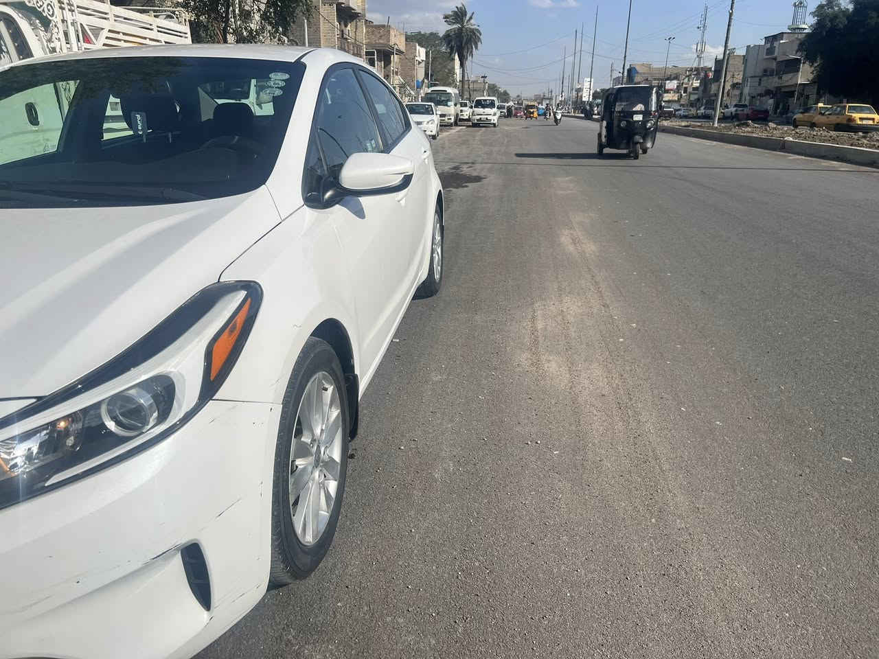 السلام عليكم
للبيع كيا فورتي وارد أمريكي 2018 ابيض لؤلؤي

كير اي تي  محرك 2000دوش 
ما مفتوحات ابدا 
ماشية 98الف(كيلو)
السيارة ليبل واحد وبدون اي صبغ
الحادث دعامية الجهه العكس السايق مخلوعة
ومرجعينهه نفسهه 
 الرقم انكليزي أربيل 
السيارة بسمي التحويل مباشر 
السعر 127 مجال بسيط
مكاني مدينة الصدر قطاع46
رقمي ***********
