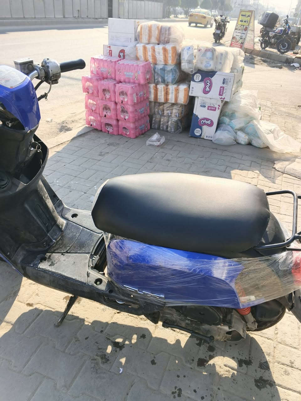 السلام عليكم درجه بوليس للبيع كمله سلف وهندر كهربائية كله شغله السعر 360 وبيه مجال مكان مدينة الصدر ***********
