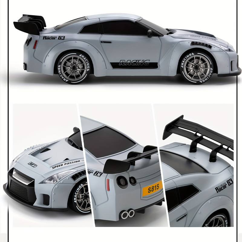 سيارة سباق تعمل بالتحكم عن بعد بنظام الدفع الرباعي (4WD) مصممة للانجراف (Drift).
تتميز بنظام تحكم عن بعد بتردد 2.4 جيجاهرتز لتشغيل سلس وبدون تداخل. 

تصل سرعتها إلى حوالي 20 كم/ساعة بفضل محركها عالي السرعة. 

تحتوي على مصابيح LED لإضافة مظهر واقعي وممتع أثناء القيادة. 

مصممة بمقياس صغير (مثل 1:24) لتناسب اللعب داخل المنزل أو خارجه.


**إذا كنت صاحب هذا الإعلان وتريد حذفه لأي سبب، رجاءا أرسل رسالة إلى الدعم الفني**