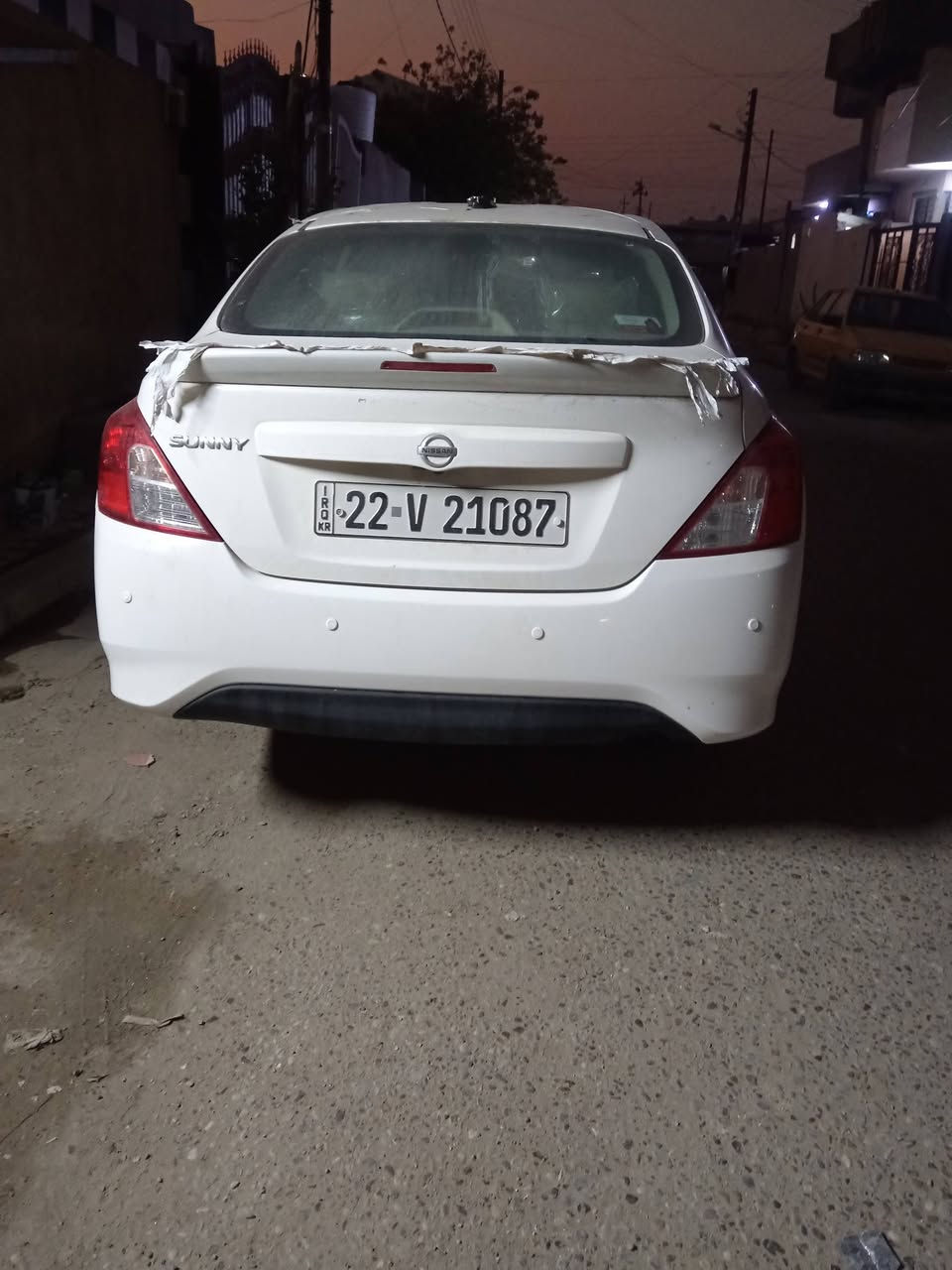 سني 2025 رقم أربيل مكفول كفالة عامل من كلشي
ماشيه 1 الف زيرو
السعر 130 وبيه مجال بيع مستعجل
المكان بغداد
***********
