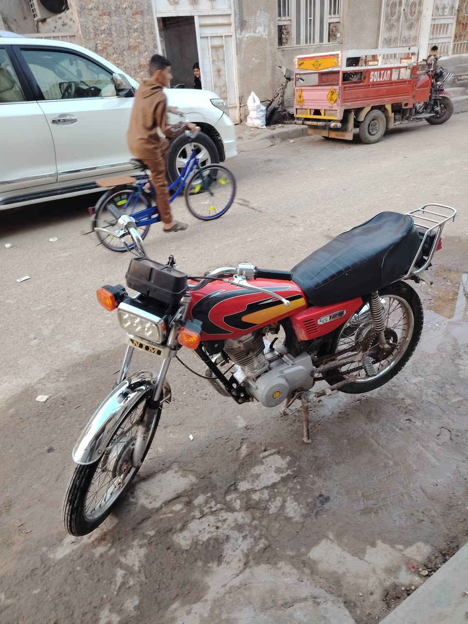 السلام عليكم دراجه نامه موديل 2021 وراق جاهزه من كلشي مكفول تصال بل رقم ***********
