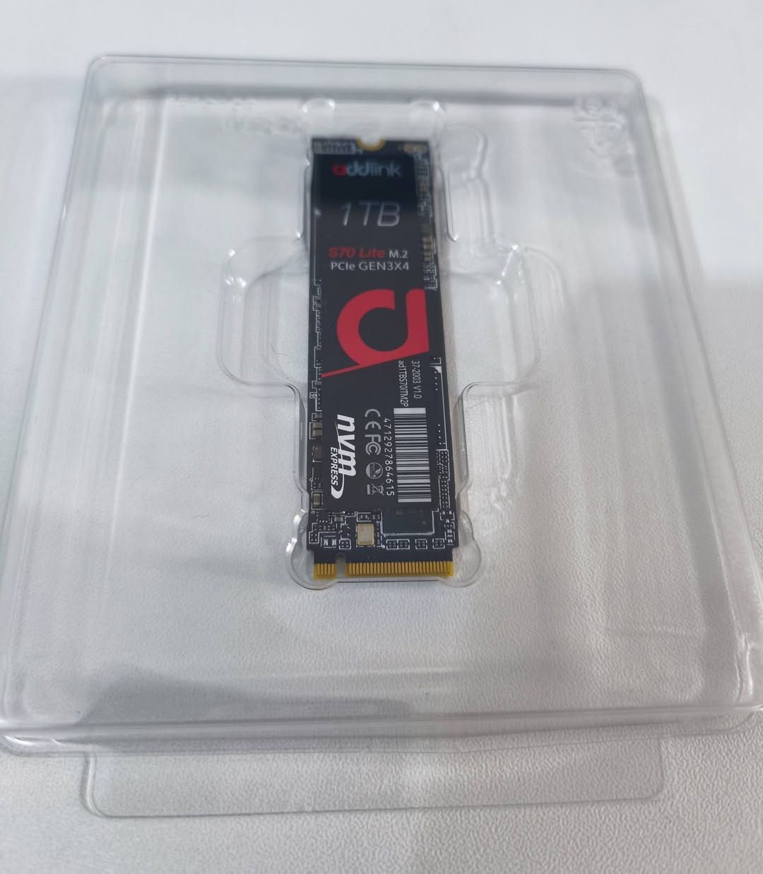 السلام عليكم
هارد m.2 للبيع

S70 Lite M.2 Nvme(1TB) addlink
 أصلي جديد (مستخدم 9 ايام فقط).
السعر 125 الف (سعر ثابت)
مكان بغداد ومتوفر توصيل


**إذا كنت صاحب هذا الإعلان وتريد حذفه لأي سبب، رجاءا أرسل رسالة إلى الدعم الفني**